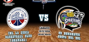 PREVIA J 8ª | 1a Nacional 2016/17 | IML La Zubia Basketball Club (Granada) vs CB Benahavís Costa del Sol