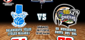 CRONICA J 9ª | 1a Nacional 2016/17 | Baloncesto Vélez (Vélez-Málaga) vs CB Benahavís Costa del Sol