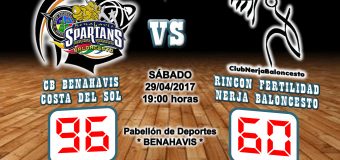 CRONICA J 26ª | 1a Nacional 2016/17 | CB Benahavís Costa del Sol vs Rincón Fertilidad Nerja Baloncesto