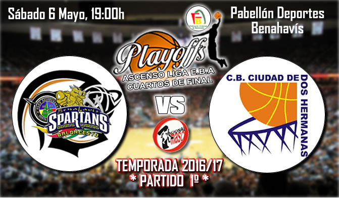 PREVIA | 1ª Nacional 16/17 | PLAYOFFS 1º > CB Benahavís Costa del Sol vs CB Ciudad de Dos Hermanas (Sevilla)