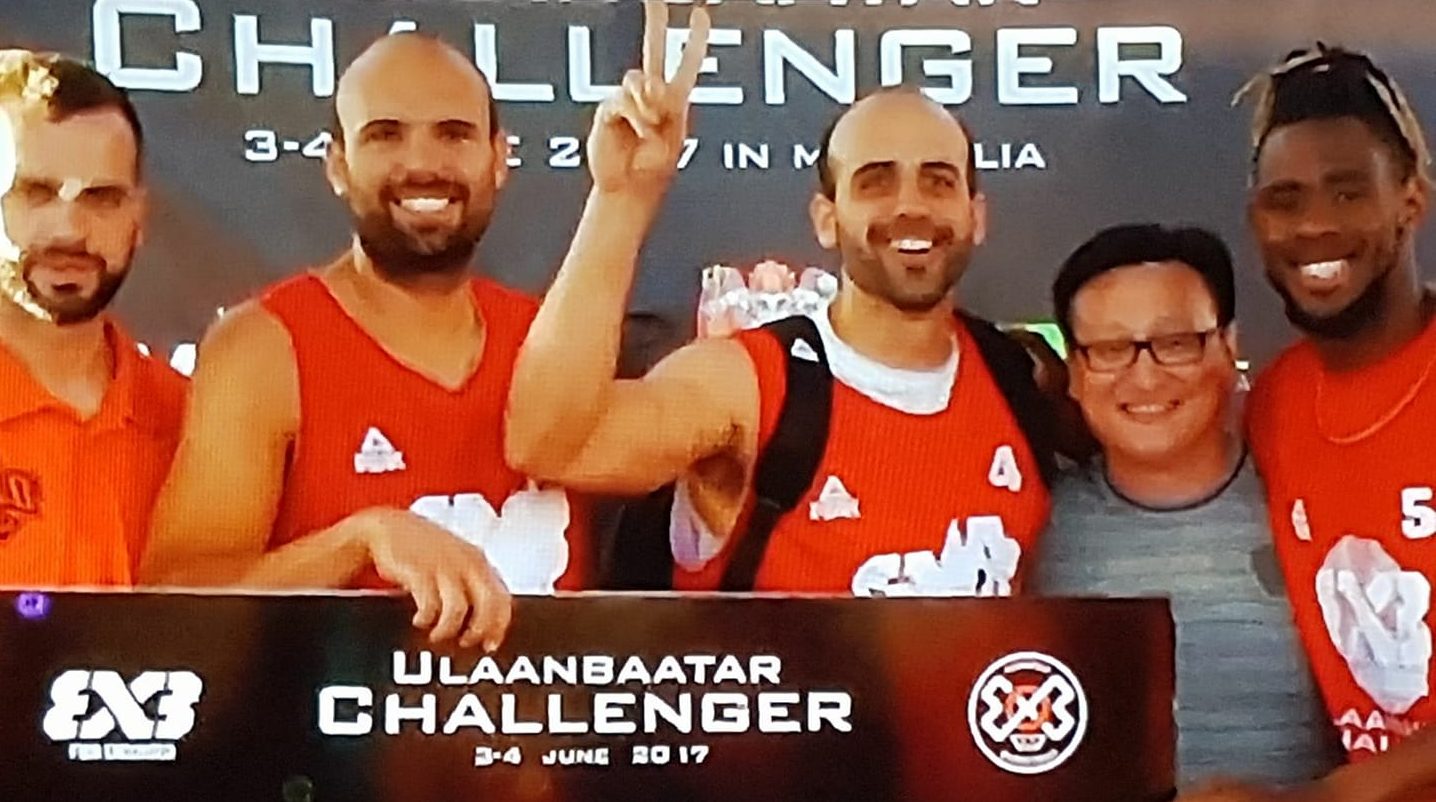 Nuestros «Spartans» en el FIBA 3×3 Challenger de Mongolia