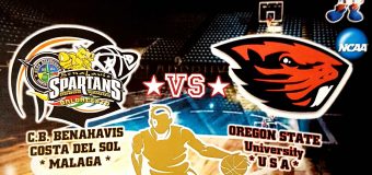 CB Benahavis Costa del Sol (EBA) vs Oregon State Beavers (NCAA1 – USA) | 1er Amistoso de los Spartans en Pre-Temporada 17/18