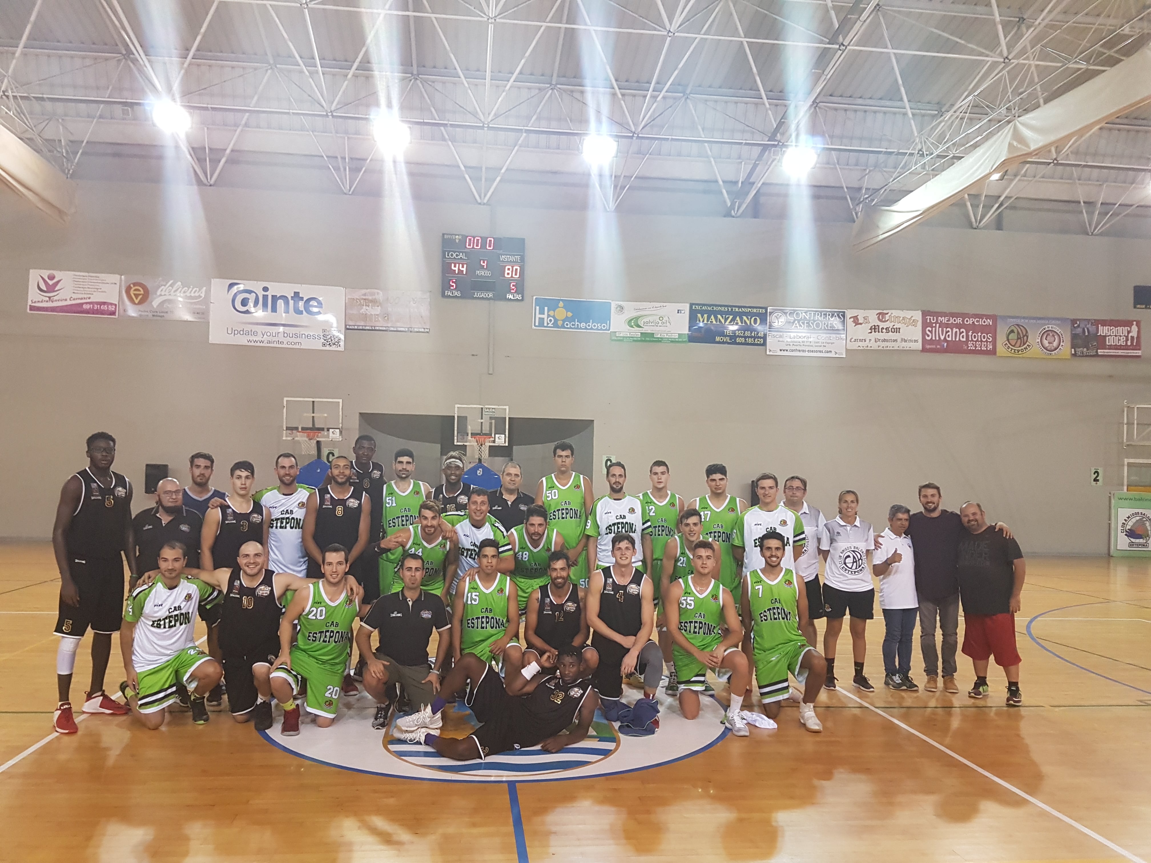 El CB Benahavis Costa del Sol culmina su Pre-Temporada EBA 17/18 en Estepona