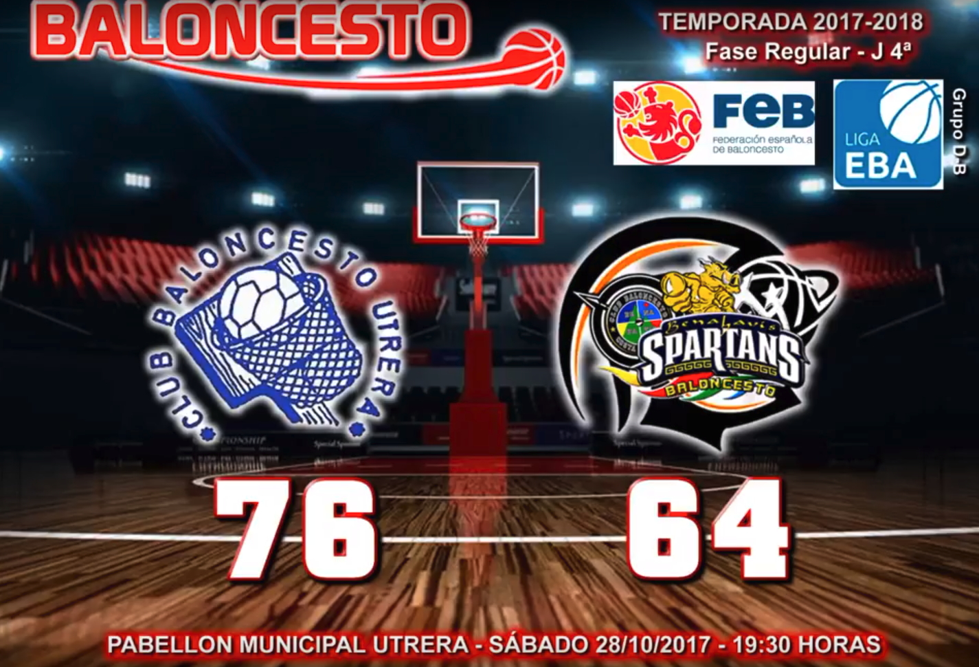 CRONICA | EBA (D-B) 17/18 | J-4ª > Alba IBS CB Utrera (Sevilla) vs CB Benahavís Costa del Sol