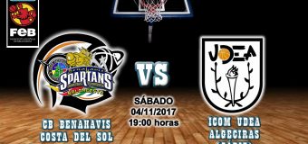 PREVIA | EBA (D-B) 17/18 | J-5ª > CB Benahavís Costa del Sol vs ICOM UDEA Algeciras (Cádiz)