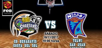 PREVIA | EBA (D-B) 17/18 | J-7ª > CB Benahavís Costa del Sol vs Telwi San Juan (Huelva)