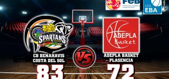 CRONICA | EBA (D-B) 17/18 | J-10ª > CB Benahavís Costa del Sol vs Adepla Basket Plasencia (Extremadura)