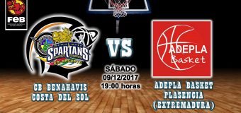 PREVIA | EBA (D-B) 17/18 | J-10ª > CB Benahavís Costa del Sol vs Adepla Basket Plasencia (Extremadura)