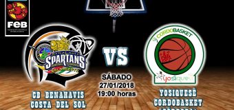 PREVIA | EBA (D-B) 17/18 | J-15ª > CB Benahavís Costa del Sol vs Yosiquesé Cordobasket (Córdoba)