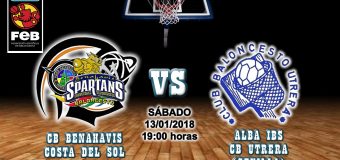 PREVIA | EBA (D-B) 17/18 | J-13ª > CB Benahavís Costa del Sol vs Alba IBS CB Utrera (Sevilla)