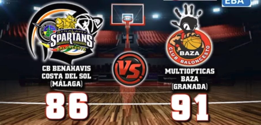 CRÓNICA | EBA (D-Permanencia) 17/18 | J-10ª > CB Benahavís Costa del Sol vs Multiópticas Baza (Granada)