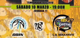 PREVIA | EBA (D-Permanencia) 17/18 | J-11ª > CB Deportivo Coin vs CB Benahavís Costa del Sol