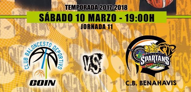 PREVIA | EBA (D-Permanencia) 17/18 | J-11ª > CB Deportivo Coin vs CB Benahavís Costa del Sol