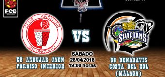 PREVIA | EBA (D-Permanencia) 17/18 | J-12ª > CB Benahavís Costa del Sol vs CB Andujar Jaén Paraiso Interior