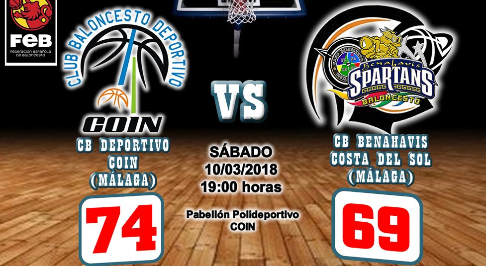 CRONICA | EBA (D-Permanencia) 17/18 | J-11ª > CB Deportivo Coin vs CB Benahavís Costa del Sol