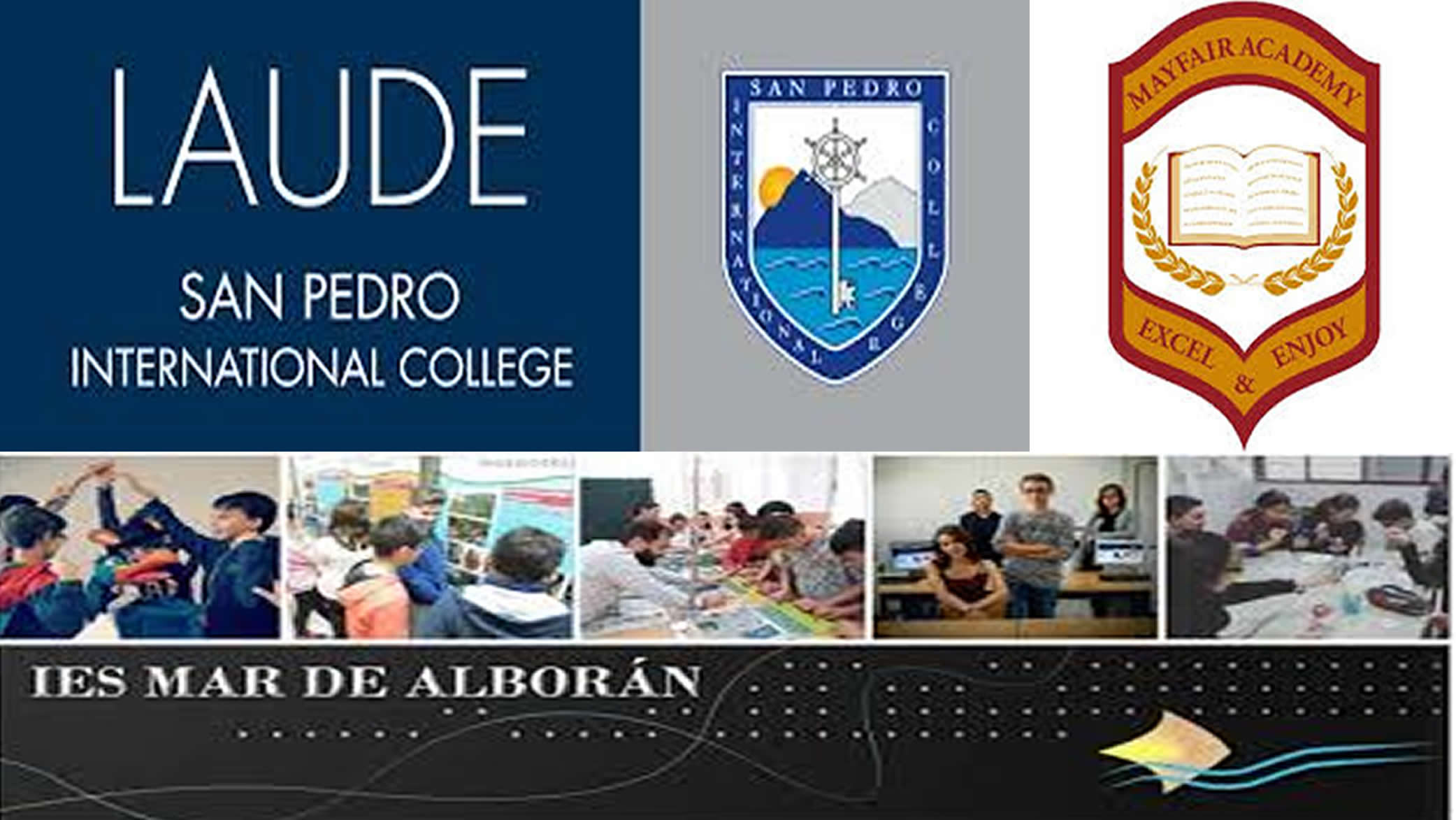 Jugadores del CB Benahavís participaron en Charlas Didácticas, Actividades Benéficas y de Promoción del Baloncesto en varios Centros Educativos de la Costa del Sol