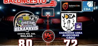 CRONICA | EBA (D-B) 18/19 | J-17ª > CB Benahavís Costa del Sol vs EnerDrink UDEA Algeciras (Cádiz)