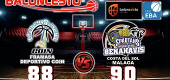 CRÓNICA EBA D 18/19> PlayOffs Ascenso Leb Plata | J-10ª > Framasa Deportivo Coin vs CB Benahavís Costa del Sol