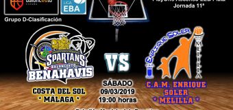 PREVIA EBA D 18/19> PlayOffs Ascenso Leb Plata | J-11ª > CB Benahavís Costa del Sol vs CAM Enrique Soler (Melilla)