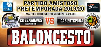 Segundo encuentro de Pretemporada EBA 2019/20 frente al CAB Estepona de «Nacional N1»