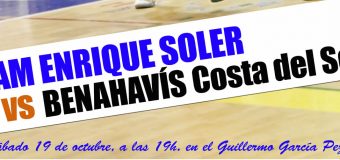 PREVIA | EBA (D-A) 19/20 | J-3ª > CAM Enrique Soler Melilla vs CB Benahavís Costa del Sol