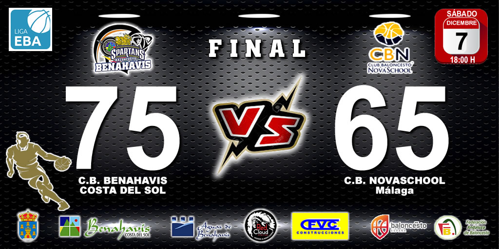CRONICA | EBA (D-A) 19/20 | J-10ª > CB Benahavís Costa del Sol vs CB Novaschool