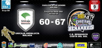 CRONICA | EBA (D-A) 20/21 | J-10ª > Unicaja Andalucía vs CB Benahavís Costa del Sol