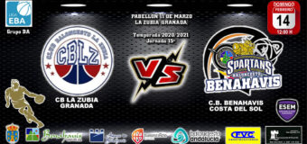 PREVIA | EBA (D-A) 20/21 | J-15ª > CB La Zubia (Granada) vs CB Benahavís Costa del Sol
