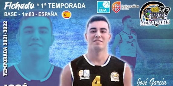 Temp. 2021-2022 – LIGA EBA, FICHAJE Jugador >> JOSÉ GARCÍA
