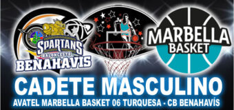 Empieza la Fase Previa “Oro/Plata” para el equipo Cadete Masculino “Avatel Marbella Basket 06 Turquesa – CB Benahavís”