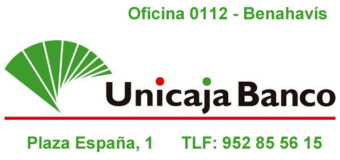 Agradecimiento especial para la entidad Unicaja Banco de Benahavís por su colaboración y servicios