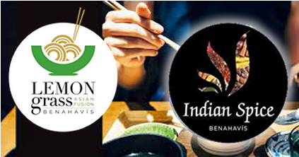 Los Restaurantes “LEMONGRASS» & «INDIAN SPICE» – BENAHAVIS, se suman a nuestro Proyecto, como “Patrocinador PLATA” del CB Benahavís Costa del Sol