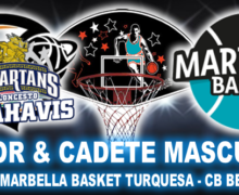 🚨⛹🏀 BUENA ANDADURA EN COMPETICIÓN PARA LOS DOS EQUIPOS FILIALES JUNTO AL CLUB «MARBELLA BASKET», CATEGORÍAS CADETE Y JUNIOR MASCULINO