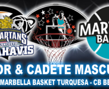 🚨⛹🏀 BUENA ANDADURA EN COMPETICIÓN PARA LOS DOS EQUIPOS FILIALES JUNTO AL CLUB “MARBELLA BASKET”, CATEGORÍAS CADETE Y JUNIOR MASCULINO