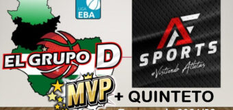 🚨⛹🏀”ELGRUPODLIGAEBA.COM” Votaciones Finales de Temporada 2021/22, “MVP” para Evan Pellerin + Quinteto Final “AF Sports”