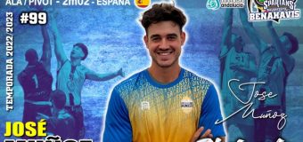 TEMP. 2022/2023 – LIGA EBA – FICHAJE Jugador >> JOSÉ ANTONIO MUÑOZ