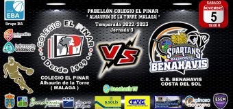 🚨⛹🏀 PREVIA | EBA (DA) T22/23 | J-3ª | COLEGIO EL PINAR VS CB BENAHAVÍS COSTA DEL SOL