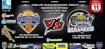 🚨⛹🏀 PREVIA | EBA (DA) T22/23 | J-15ª | CB NOVASCHOOL RINCON DE LA VICTORIA vs CB BENAHAVÍS COSTA DEL SOL