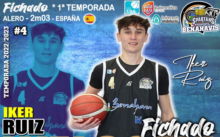 TEMP. 2022/2023 – LIGA EBA – FICHAJE Jugador >> IKER RUIZ