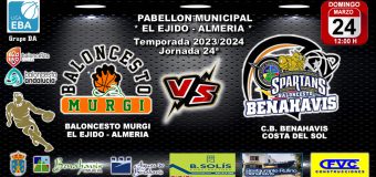 🚨⛹🏀 PREVIA | EBA (DA) T23/24 | J-24ª | BALONCESTO MURGI (EL EJIDO) vs CB BENAHAVIS COSTA DEL SOL