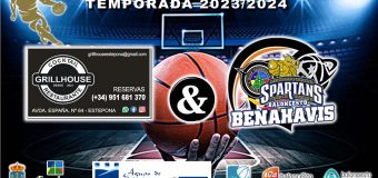 🚨⛹🏀 CAMPAÑA DE PATROCINIOS TEMP. 23/24 – Agradecimientos a la empresa “THE GRILLHOUSE Restaurante” de Estepona, por seguir unidos al Proyecto del CB Benahavís Costa del Sol