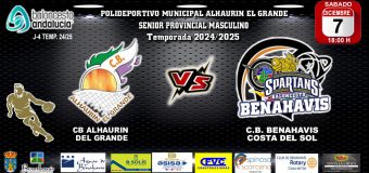 🚨⛹🏀 PREVIA | SENIOR PROVINCIAL MASC. T24/25 | J4ª | CB ALHAURIN EL GRANDE vs CB BENAHAVÍS COSTA DEL SOL