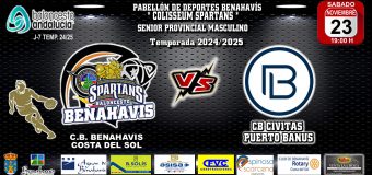 🚨⛹🏀 PREVIA | SENIOR PROVINCIAL T24/25 | J-7ª | CB BENAHAVIS COSTA DEL SOL VS CIVITAS PUERTO BANUS CBSP