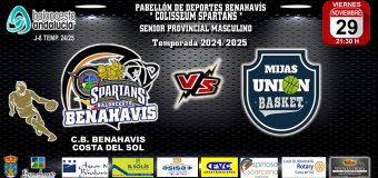 🚨⛹🏀 PREVIA | SENIOR PROVINCIAL T24/25 | J-8ª | CB BENAHAVIS COSTA DEL SOL VS EPICURUS MIJAS UNION BASKET