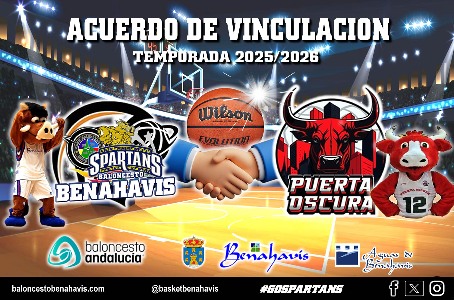 COMUNICADO OFICIAL | ACUERDO DE COLABORACIÓN Y VINCULACIÓN CON EL CD PUERTA OSCURA (MÁLAGA) 2025/2026