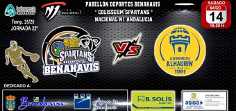 PREVIA | NACIONAL N1 MASC. T25/26 | J22ª | CB Benahavis juega en casa ante el Alhaurín de la Torre, para sumar su quinta victoria